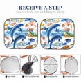 thumbnail image 6 of Sikiie Marine Animals Print Foldable Car Windshield Sun Visor, Car Window Sunshade Suitable for Sedan, SUV and Truck Car Accessories-Large, 6 of 6
