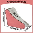 thumbnail image 3 of Clearance Under 3$, Kaireo Ice Skate Storage Bag, Roller Skate Bag with Adjustable Shoulder Strap Skating Shoes Carrying Bag, 3 of 3