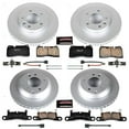thumbnail image 2 of PowerStop Front and Rear Geomet Coated Brake Rotor and Pad Kit Fits: VOLKSWAGEN Select Models CRK6724, 2 of 5