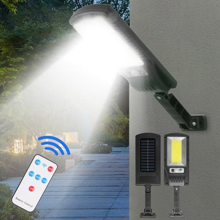 

Mrmaere Remote Controlled Solar Powered Motion Sensor Lights - Waterproof and High-Capacity Battery for Outdoor Use (ABS Material) D