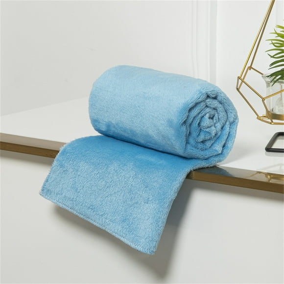 Up to 60% OFF, Fuzzy Soft Cozy Throw Blanket, 100x140 CM Lightweight, Warm, for Bed Sofa, Camping Travel, Polyester Material, for Adults Kids, Home Decor JACSZPA Steep Discounts [New Arrival]