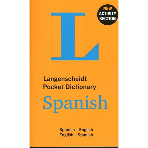 Langenscheidt Pocket Dictionary Spanish, (Paperback)
