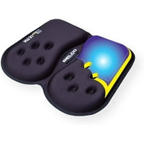 GSeat ULTRA Orthopedic Gel Foam Seat Cushion (Black) – for Coccyx, Back, Tailbone, Prostate, Postnatal, and Sciatica Pain/Discomfort – Use for Office, Car, Chair, Travel