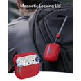 thumbnail image 4 of Funda ESR para AirPods Pro 3 Compatible con MagSafe Rojo, 4 of 9