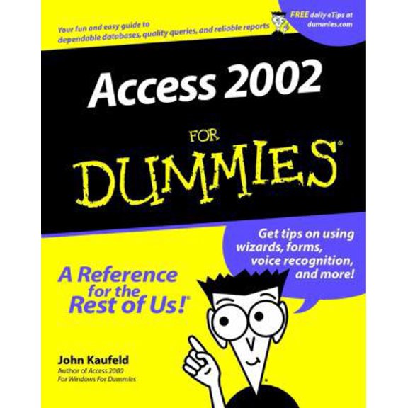 Pre-Owned Access 2002 For Dummies (Paperback) 0764508180 9780764508189