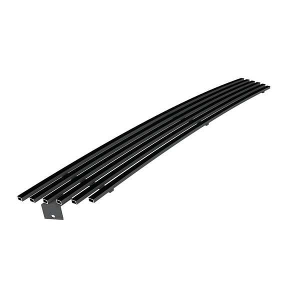 APS Premium Stainless Steel Black 8x6 Horizontal Billet Grille Grill Insert Compatible with Ford Ranger 2004 2005 Lower Bumper N19-J73756F