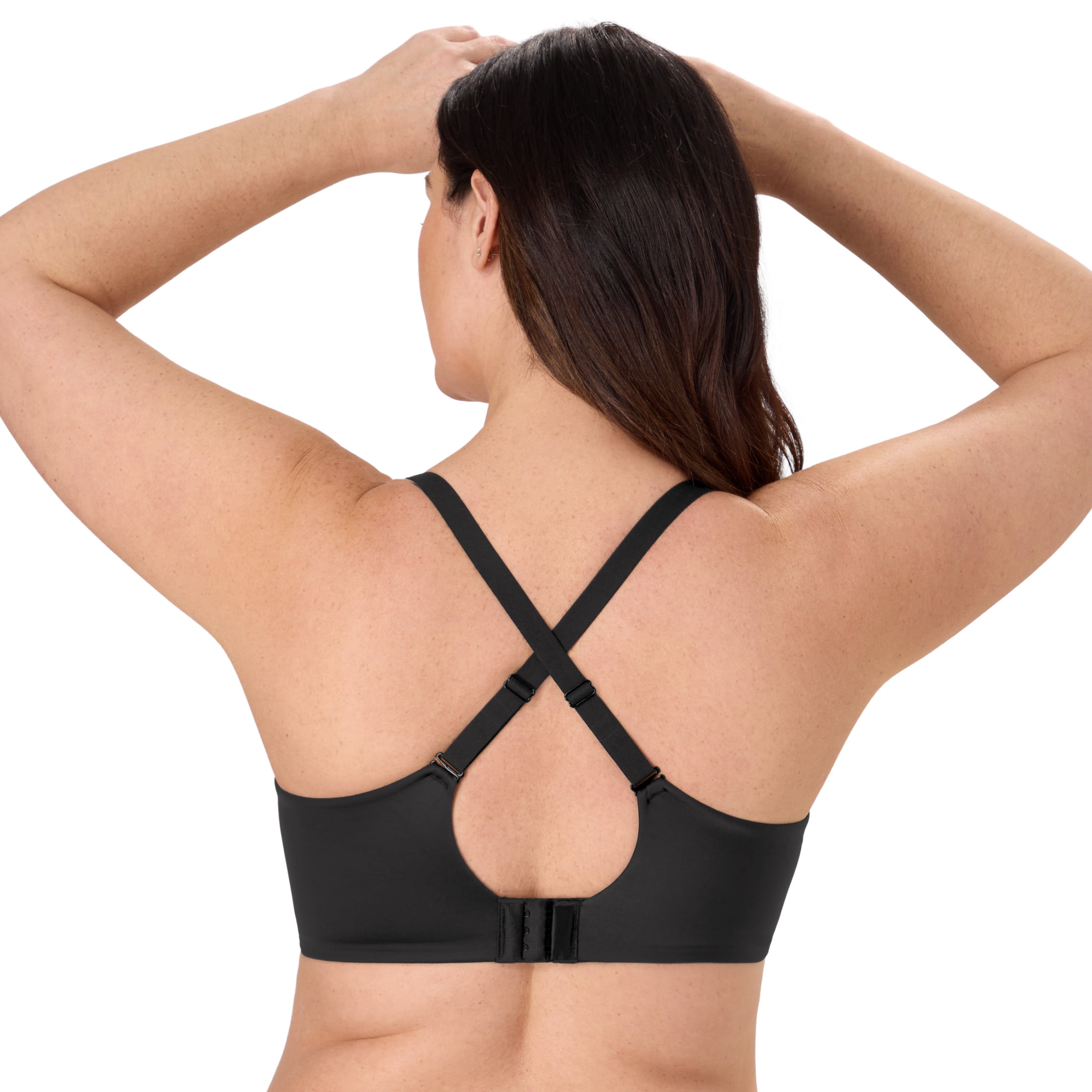 Bali Womens Bali Women’s Wireless Bra, Beautifully You Flawless Fit Bra for Women, Moisture-Wicking