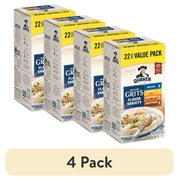 (4 pack) Quaker, Instant Grits Variety Pack, 0.98 oz, 22 Packets