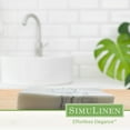 thumbnail image 5 of SimuLinen 12"x17" Disposable Guest Hand Towels - Silver Magnolia Design - 100ct, 5 of 8