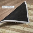 thumbnail image 6 of Addison Rugs Dream Shag Premium Machine Washable Transitional Starfish Tan Rectangle Rug, 3' x 5', 6 of 8