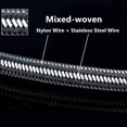 thumbnail image 5 of Faucet Supply Line Connector, Non-Toxic EPDM Inner Tube & Universal Compatibility, Flexible Stainless Steel Hose for Bathroom/Kitchen, Leak-Proof Design, 1PCS, 5 of 5