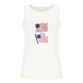 thumbnail image 3 of Tanques para Hombre de Verano Suelto Cuello Redondo de Algodón Poliéster Desgaste Casual, Camisa sin Mangas Deportivas de los Hombres para Diario Y Al Aire Libre, 3 of 4