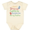 thumbnail image 3 of Inktastic Handsome Like My Pawpaw Boys Baby Bodysuit, 3 of 5