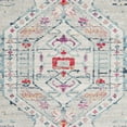 thumbnail image 6 of SAFAVIEH Madison Gladys Floral Bordered Area Rug, Light Grey/Fuchsia, 8' x 10', 6 of 7