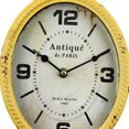 thumbnail image 3 of Old-fashioned antique design, rural retro style. Silent decorative wall clock powered by battery, 3 of 6