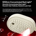 thumbnail image 5 of Electric Steam Brush for Hair, Detangling Steam Brush, Rechargeable Steam Hair Straightener with Water Spray, Reduce Frizz, Nourishes Hairs, Anti-Static (Pink), 5 of 8