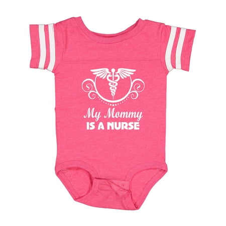 

Inktastic My Mommy is a Nurse Gift Baby Boy or Baby Girl Bodysuit