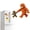 Hand in Hand, variant on Monkey Punch Acrylic Refrigerator Magnet, Protect Punch the Monkey Refrigerators Magnets, Acrylic Monkeys Hugging Refrigerator Magnet, 2026 Punc-h Monkeys Ornaments