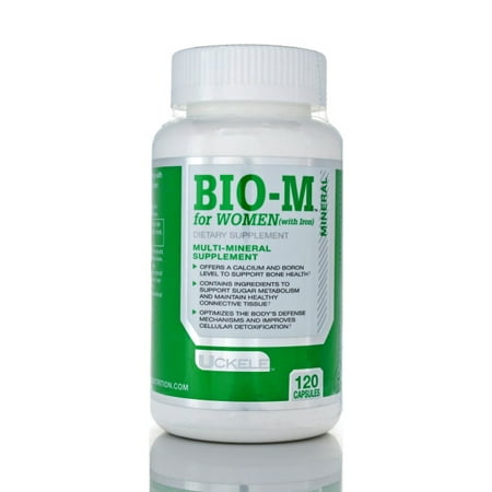 Uckele Bio-M multivitamines pour les femmes, 120 ct