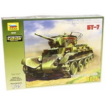 Zvezda 3545 - Soviet Light Tank BT-7 - Plastic Model Kit Scale 1/35 181 Parts Lenght 6ï¿½" / 16 cm