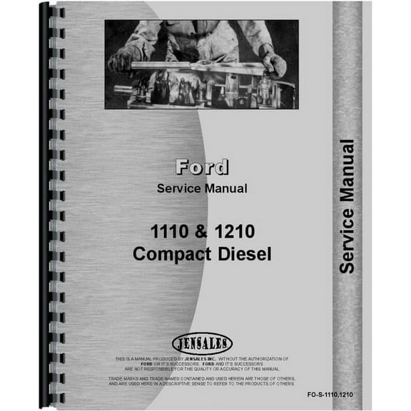 Ford 1210 Tractor Service Manual