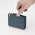 thumbnail image 4 of Small Wallet for Women, Stylish Leather Bifold Wallets Purse for Men with ID Window, Card Holders, RFID Blocking Lightweight, Blue, 4 of 7