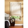 Shades My Way Fabric Window Roman Shade, Vanilla