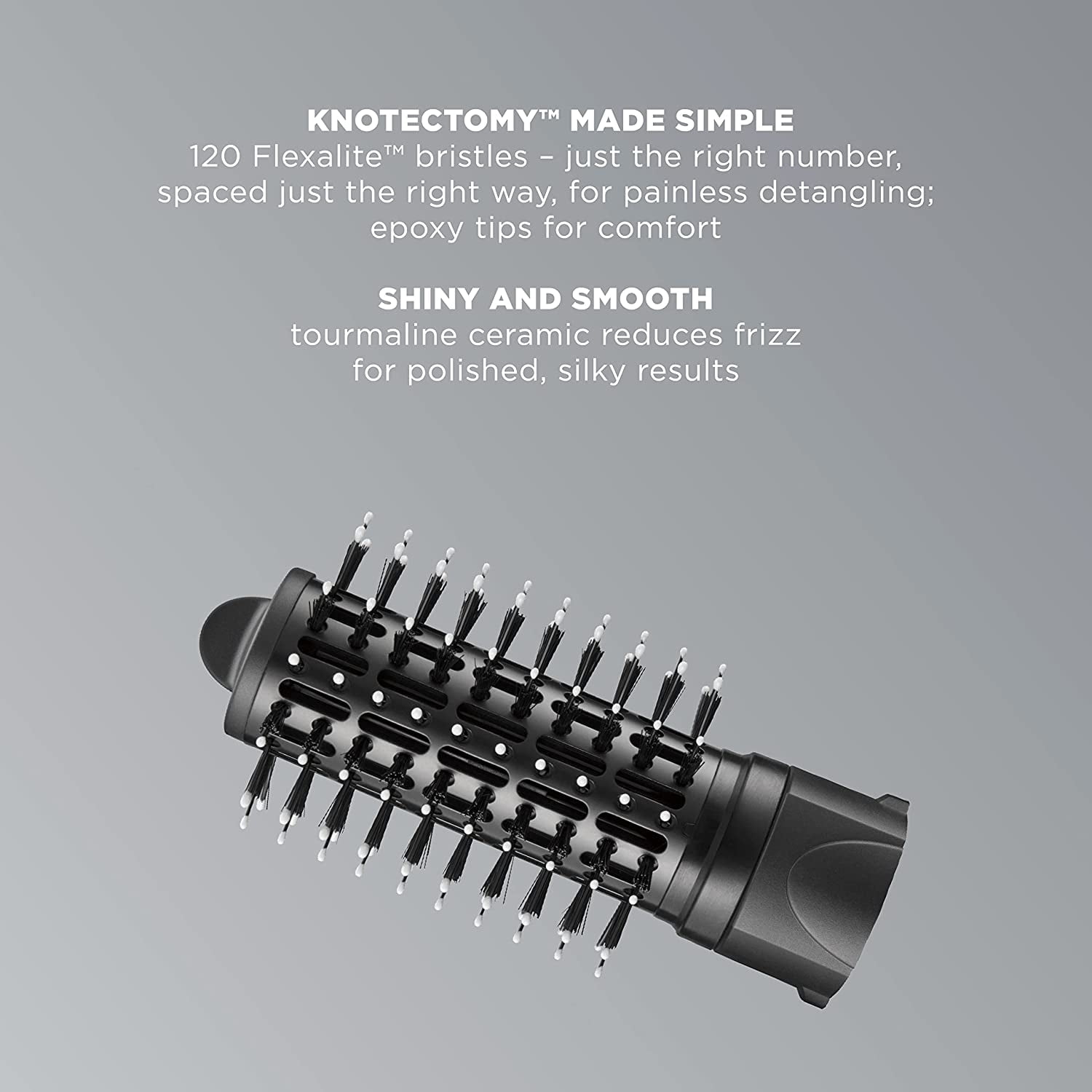 Conair InfinitiPRO with The Knot Dr. Medium Round Brush Head Attachment