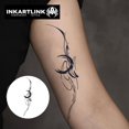 thumbnail image 2 of shiyou-Tattoo Tech, 2 Sheets Medium Semi Permanent Tattoo, Adult Art Design Temporary Tattoos, Lasts 1-2 Weeks, Waterproof, Realistic Look (Streamlined Butterfly Design), 2 of 4
