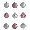 thumbnail image 5 of Nearly Natural Shatterproof Tree Pink Box 100-Pc. Christmas Ornament - PINK ONE SIZE, 5 of 5
