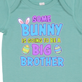 thumbnail image 4 of Inktastic Some Bunny is Going to Be a Big Brother with Bunny Ears and Eggs Boys Baby Bodysuit, 4 of 5