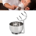thumbnail image 1 of Support de Brosse avec Bol à Savon, Support de Rasage Portable et Kit de Toilettage pour Barbier pour Salle de Bain, 1 of 7