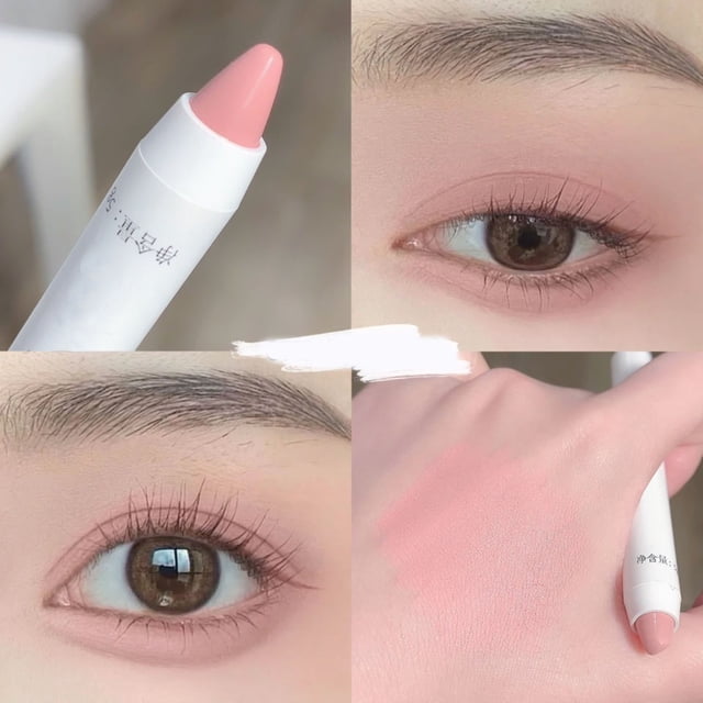 Eyeshadow Stick Highlighter Pen With And Finishes Easy And Convenient To Use, Makeup Eye Shadow