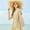 Beige, variant on Straw Backpack for Women Crochet Boho, QQZ Lightweight Drawstring Beach Bag, Large Capacity 14.5 Inch Shoulder Purse for Summer Travel