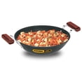 thumbnail image 1 of Futura Hard Anodised Deep Fry Pan 3.75 Liters 30 Cm, 4.06mm | Induction Compatible Without Lid, Black Aluminium Deep Fry Pan (IAD375), 1 of 4