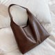 thumbnail image 4 of Bolso Hombro PU Bolso Mujer Informal Bolso (café), 4 of 9