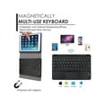 thumbnail image 5 of BONAEVER Keyboard Case for iPad Mini 5 4 3 2 1 - Touchpad Detachable Keyboard with Pencil Holder - Slim Leather Folio Smart Cover for iPad Mini 5th 2019 - iPad Mini 4 - Mini 3 - Mini 2 & 1, 5 of 7