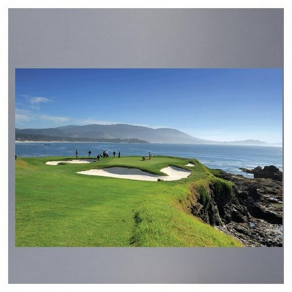 Wallhogs Ocean Green Glossy Wall Mural