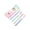 Pink, variant on 4Pcs Fine Point Gel Pens 0.5mm, Smooth Writing Pens Bulk, Retractable Cute Pens Black Ink for Journaling Note Taking, Gradient Color Quick-dry No Bleed