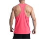 thumbnail image 4 of pstuiky Camisetas sin mangas para hombre, Camiseta deportiva informal de cuello redondo para hombre, de moda, color sólido Tops elegantes para mujer m, 4 of 8