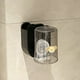 thumbnail image 5 of Soporte para cepillos de dientes montado en la pared | Estantería organizadora de vasos para enjuague bucal de pasta de dientes en el baño | Sin instalación de taladro | Plástico impermeable | Rosa, 5 of 6