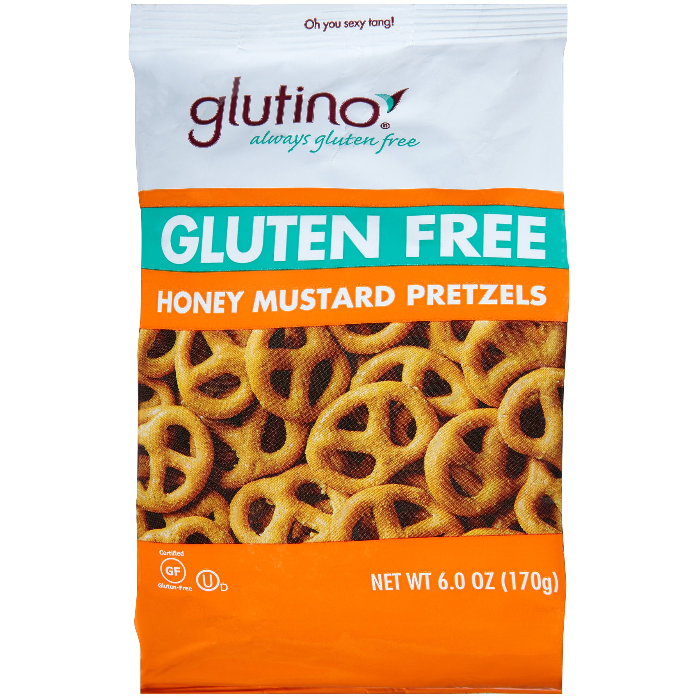 Glutino Gluten Free Honey Mustard Pretzels 6.0 oz. Bag by Glutino, a Division of Boulder Brands USA, Inc.