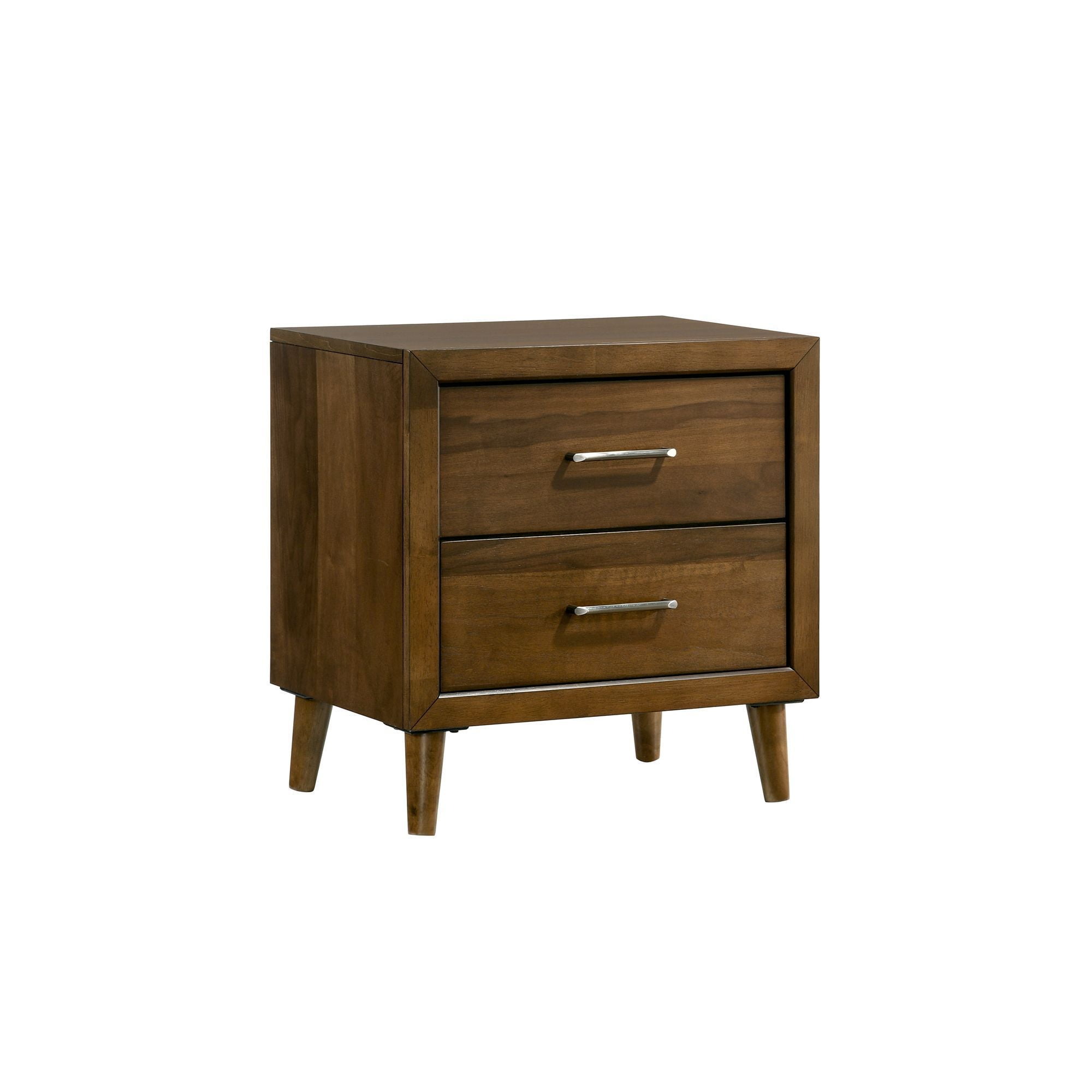 Picket House Furnishings Zuma 2-Drawer Nightstand in Walnut