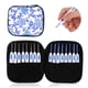 thumbnail image 4 of Juego de ganchos de ganchillo Ticfox con bolsa de porcelana azul y blanca 16 ganchos, 4 of 12