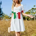 thumbnail image 4 of Vestido sin mangas Un sabor de Italia Ropa de verano para mujer Vestido de noche Vestido, 4 of 7