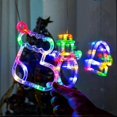 thumbnail image 5 of LOLStar Christmas Window Lights, 3 Pack Multicoloured Stocking, Snowman, Santa Hat with Suction Cup, Timer Function and Slow Fade Mode Battery Operate, 5 of 5