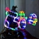 thumbnail image 5 of LOLStar Christmas Window Lights, 3 Pack Multicoloured Stocking, Snowman, Santa Hat with Suction Cup, Timer Function and Slow Fade Mode Battery Operate, 5 of 5