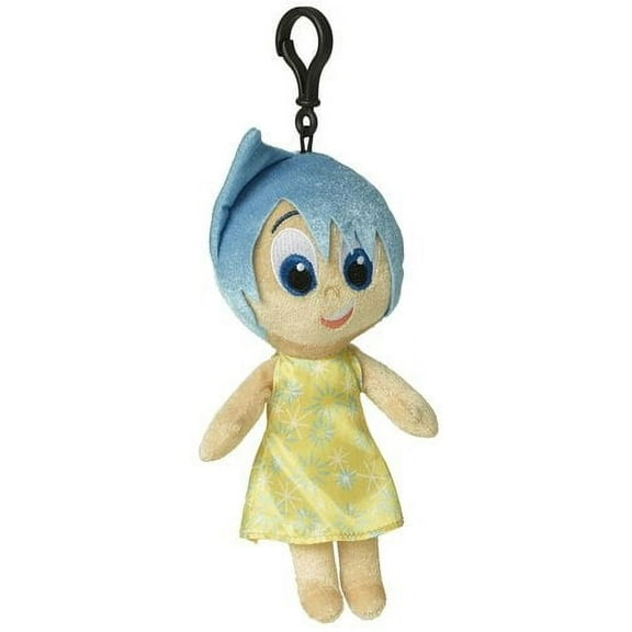 8 Plush Zippered Clip, Joy