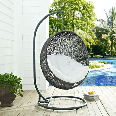 Modway Hide Outdoor Patio Swing Chair Multiple Colors Available