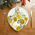 thumbnail image 2 of GZHJMY Lemon Cute Cloth Napkins Reusable Washable Everyday Use 20 × 20 Inch Set of 6, 2 of 7